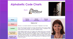 Desktop Screenshot of alphabeticcodecharts.com